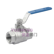 Stainless Steel 2piece Thread Ball Valve